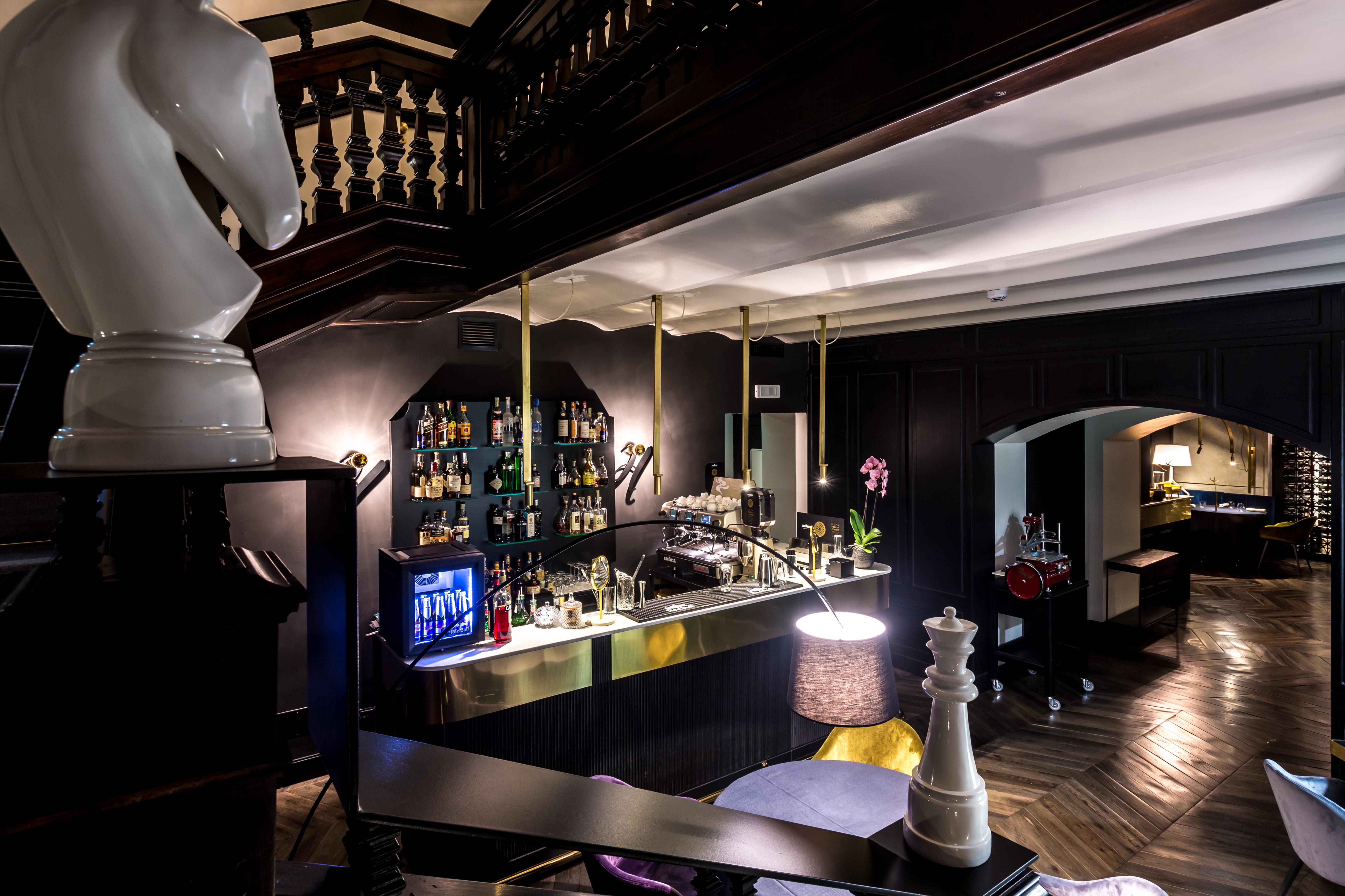 Hotel The Haven Roma Exterior foto The bar at the restaurant