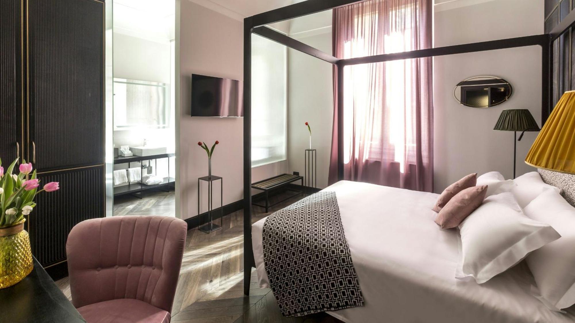 Hotel The Haven Roma Exterior foto A room at the hotel
