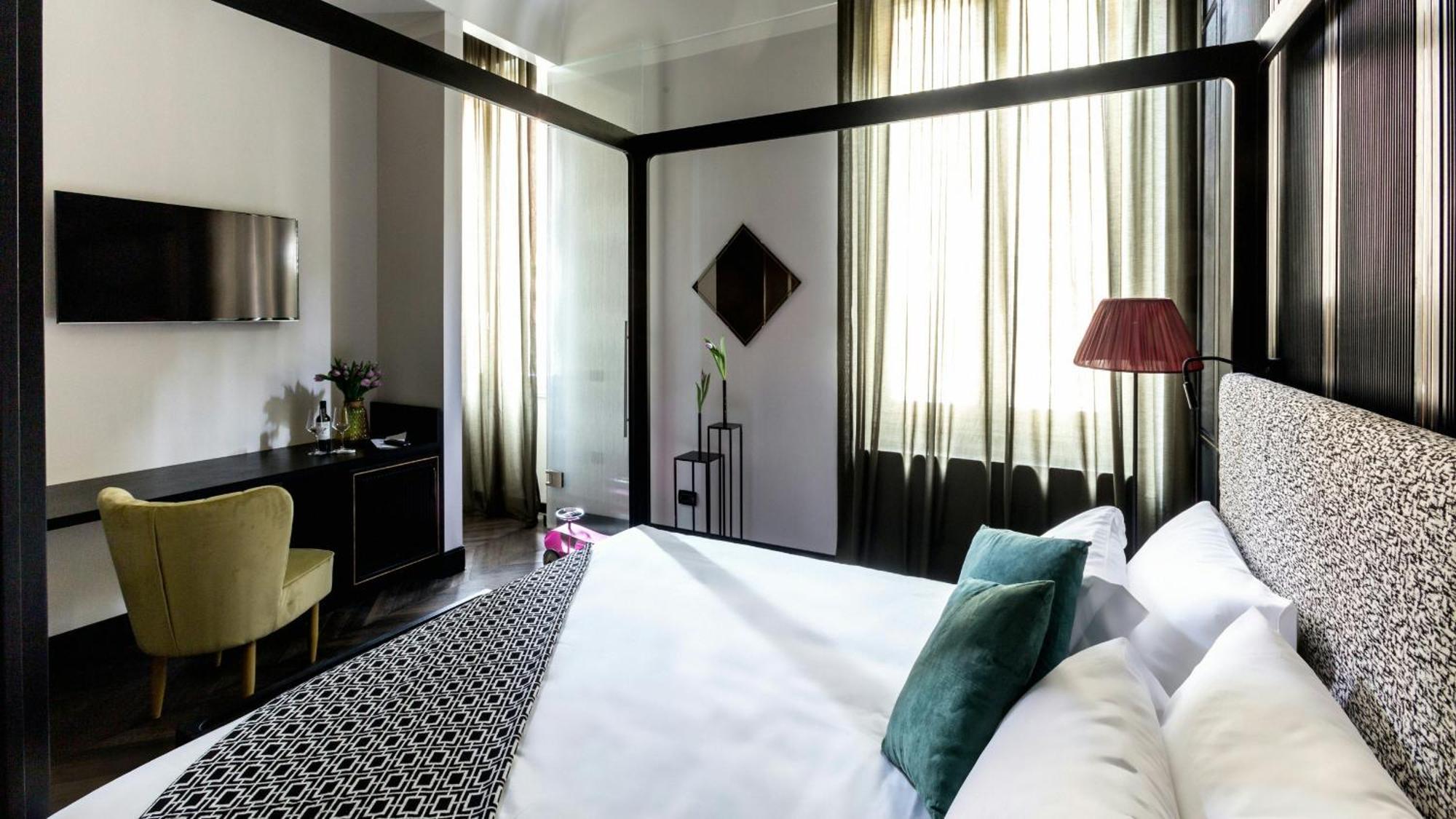 Hotel The Haven Roma Exterior foto A room at the hotel