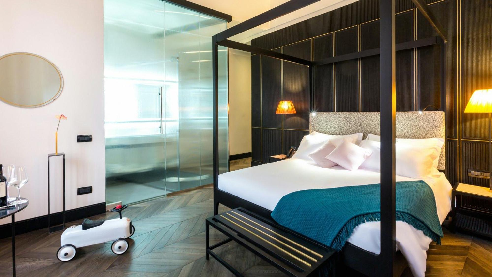 Hotel The Haven Roma Exterior foto A room at the hotel